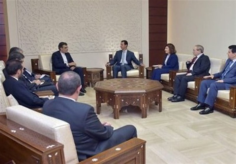 Iranian Diplomat, Syrian President Meet in Damascus