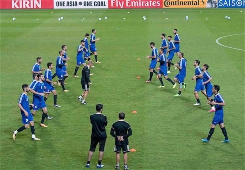 تمرین پرفشار ملی‌پوشان در سئول زیر نظر کی‌روش