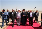 رئیس وأمین مجمع تشخیص مصلحة النظام یزوران العراق