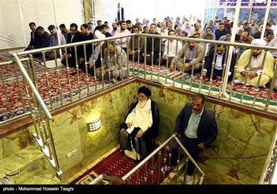 People in Iran's Holy City of Mashhad Perform Eid Al-Adha Prayer