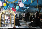 جشن تولد شهیدان مدافع حرم اعطایی و عسگری