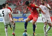 تساوی کره جنوبی و ایران در نیمه اول