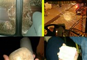 درگیری شدید هواداران مازندرانی/ زخمی شدن تعدادی از هواداران خونه به خونه + تصاویر