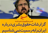 فتوتیتر/قاسمی:گزارشات حقوق‌بشری درباره ایران را به‌رسمیت نمی‌شناسیم