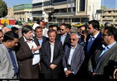 مسیر میدان آزادی شهر کرمان بازگشایی شد+تصاویر