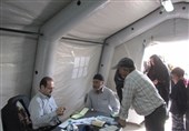 ارائه خدمات رایگان به بیش از 7000 نفر در بیمارستان صحرایی سپاه استان مرکزی