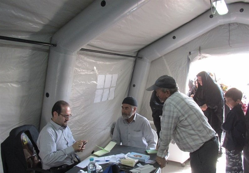 بیش از 95 بیمار حادثه دیده در بیمارستان صحرایی قزوین تحت درمان قرار گرفتند