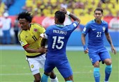 برزیل در خانه کلمبیا امتیاز گرفت