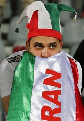 شام اور ایران فٹ بال میچ کی تصویری جھلکیاں
