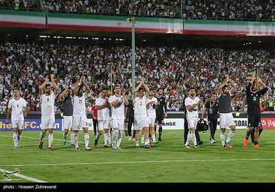 شام اور ایران فٹ بال میچ کی تصویری جھلکیاں