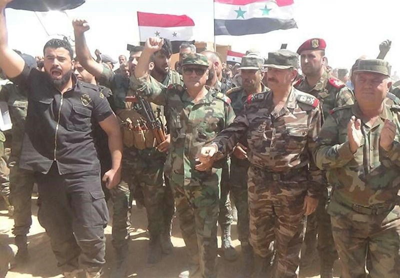 شام کے وزیردفاع دیرالزور پہنچ گئے، تصاویر