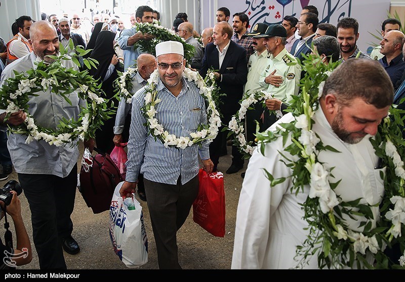 عودة أکثر من 5 آلاف حاج إیرانی إلى البلاد عبر الخطوط الجویة الایرانیة