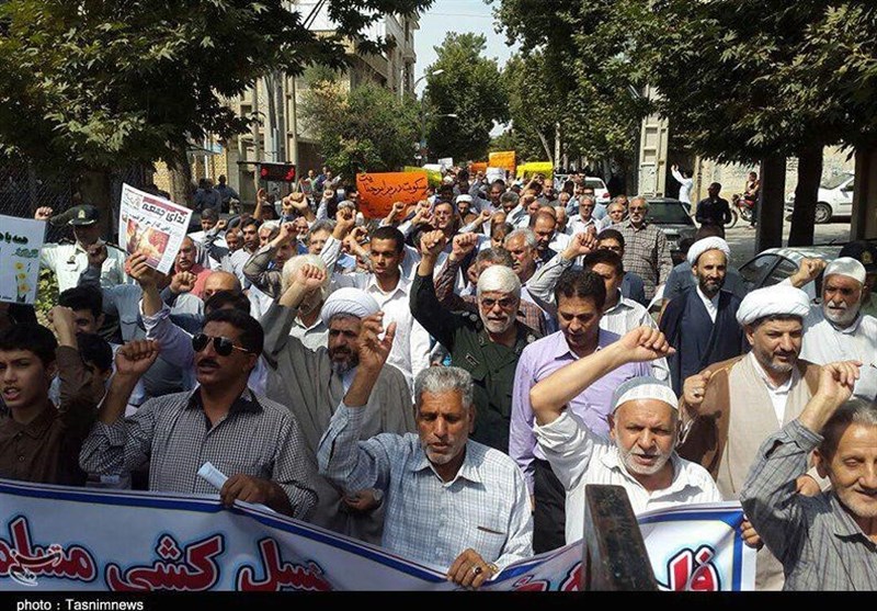 راهپیمایی حمایت از مسلمانان میانمار در استان گلستان برگزار شد