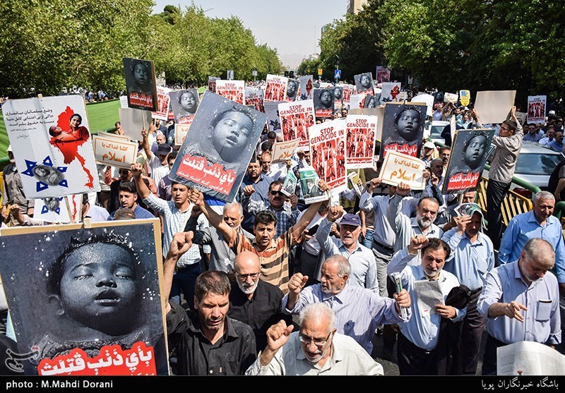Iranians Hold Nationwide Rallies to Condemn Genocide of Muslims in Myanmar (+Photos)