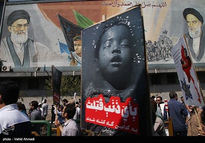 Protest Rally Held in Tehran in Support of Myanmar Muslims