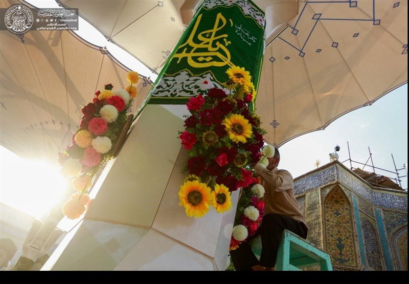 بالصور.. استعدادات العتبة العلویة المقدسة لاستقبال عید الغدیر الأغر