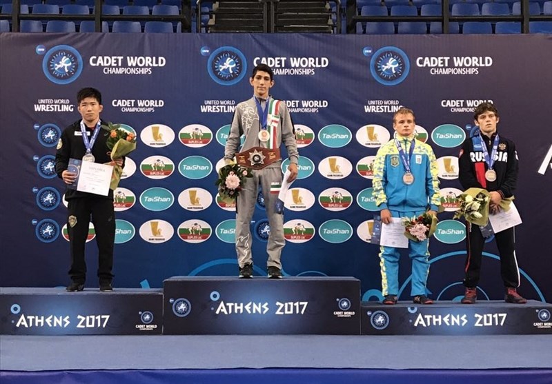 Iran’s Eshghi Wins Gold at UWW Cadet World Championships