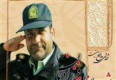پیکر شهید نیروی انتظامی در یاسوج تشییع می‌شود