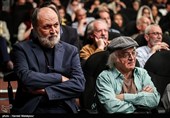 فریدون جیرانی و امین تارخ در آیین نکوداشت‌های نوزدهمین جشن سینمای ایران