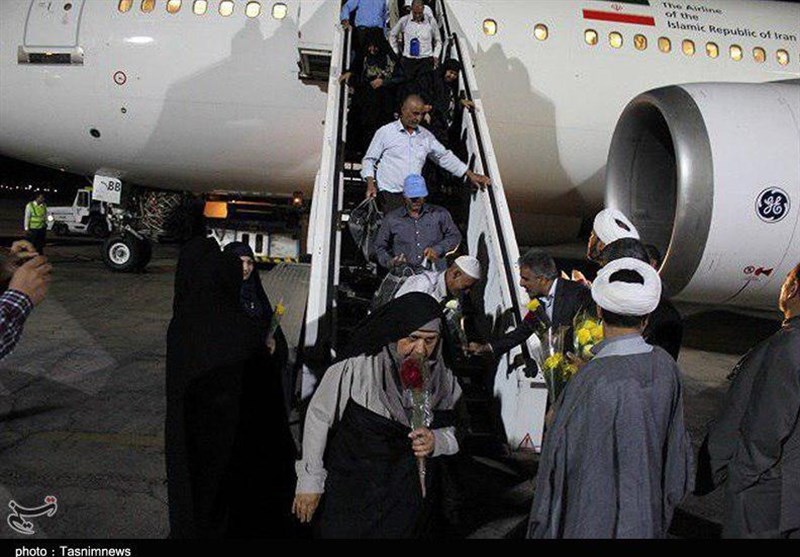 حجاج بوشهری با 4 پرواز وارد فرودگاه بوشهر می‌شوند