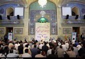 همایش مداحان و هیئات‌ مذهبی استان قم به‌روایت تصویر