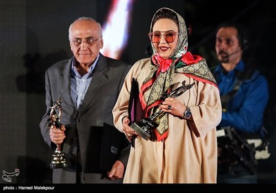 بهنوش بختیاری و محمد سریر در نوزدهمین جشن سینمای ایران