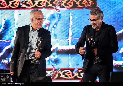 اهداء جایزه بهترین چهره پردازی به مهرداد میرکیانی و عبدالله اسکندری برای فیلم لانتوری
