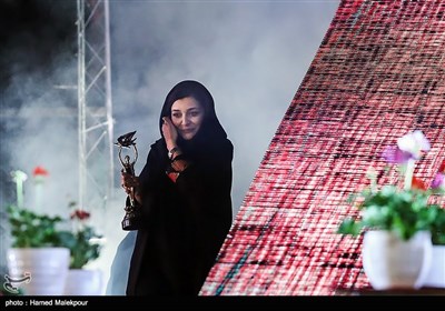 ساره بیات در نوزدهمین جشن سینمای ایران