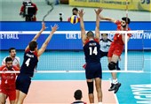 والیبال ایران آمریکا