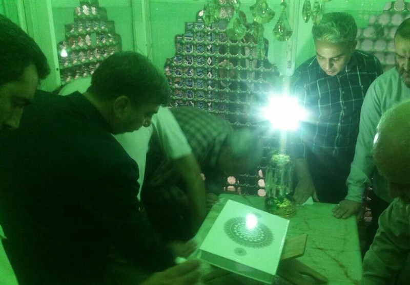 حرم مطهر امامزاده جعفر بن موسی الکاظم(ع) در شهرستان پیشوا غبارروبی شد