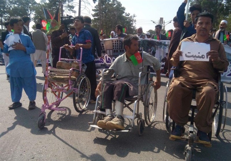 تظاهرات مردم در ولایت هرات در اعتراض به افزایش ناامنی + تصاویر