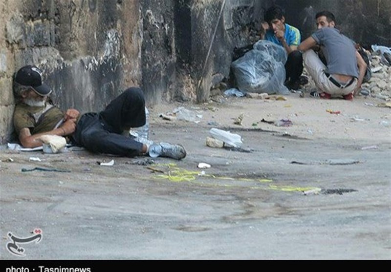 معتادان متجاهر شیراز جمع‌آوری می‌شوند
