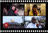 سوریه | ویدئو/ زائران خارجی در زینبیه؛ حس و حال عاشقی در حرم عقیله بنی‌هاشم