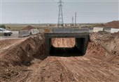پروژه احداث پل سه‌راهی آوه محور ساوه سلفچگان رشد 60 درصدی داشته است