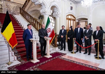 Parliament Speakers from Iran, Belgium Meet in Tehran