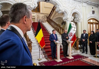 Parliament Speakers from Iran, Belgium Meet in Tehran