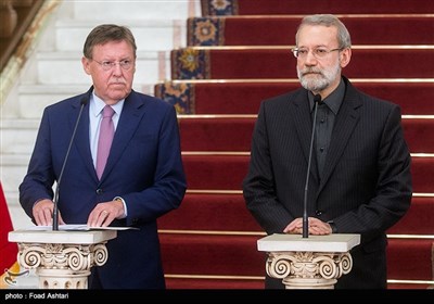Parliament Speakers from Iran, Belgium Meet in Tehran