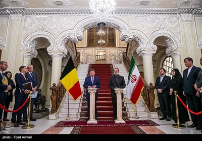 Parliament Speakers from Iran, Belgium Meet in Tehran