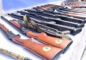 بیش از 130 قبضه سلاح غیرمجاز در خوزستان کشف شد