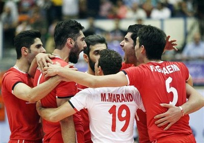 اولین برد والیبال ایران مقابل فرانسه
