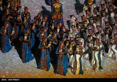 افتتاحیه بازیهای داخل سالن و هنرهای رزمی آسیا در ترکمنستان