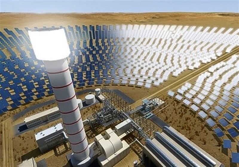 ساخت بلندترین برج خورشیدی در بزرگترین پارک خورشیدی جهان
