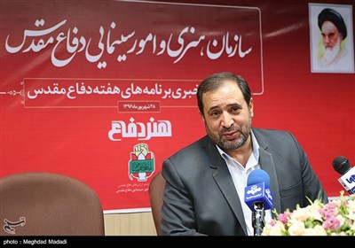 علی اصغر جعفری رئیس سازمان هنری و امور سینمایی دفاع مقدس