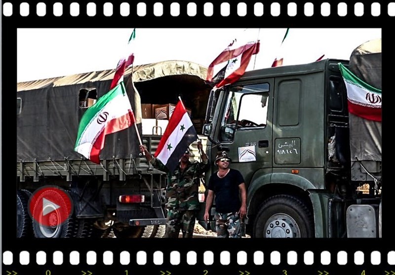 ایران کا ایک ہزارٹن زمینی امداد دیرالزور پہنچ گیا + ویڈیو اور تصاویر