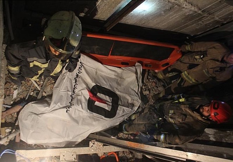 مرگ کارگر جوان بر اثر سقوط به چاهک آسانسور + تصاویر