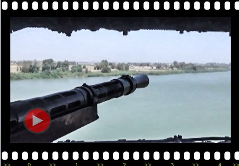 روسیه بر روی رودخانه فرات در نزدیکی دیرالزور پل ساخت