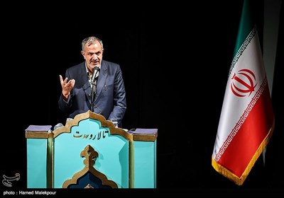 سخنرانی احمد مسجدجامعی عضو شورای شهر تهران در مراسم نکوداشت و رونمایی از آثار محمود فرشچیان