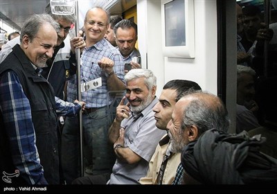 حرکت عمومی در روز جهانی بدون خودرو با حضور شهردار تهران