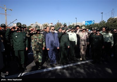 رژه بزرگ نیروهای مسلح در مشهد