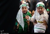 مراسم شیرخوارگان حسینی در کهگیلویه و بویراحمد برگزار شد + تصاویر